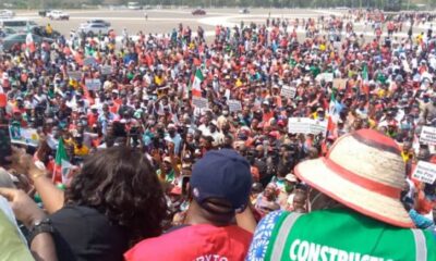 NLC protest in Abuja 2 660x330